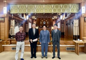 新体制の節目に岩見沢神社へ